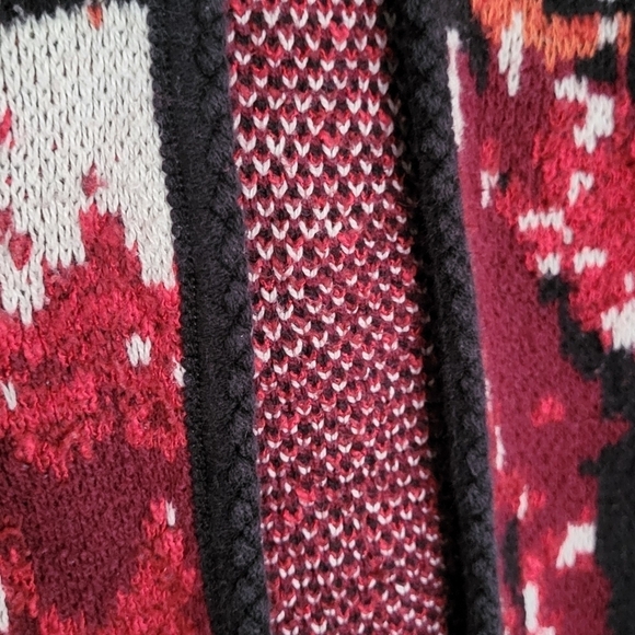 J. Jill Luxurious Multi Scenic Knit Cardigan Duster Sweater - Picture 6 of 14